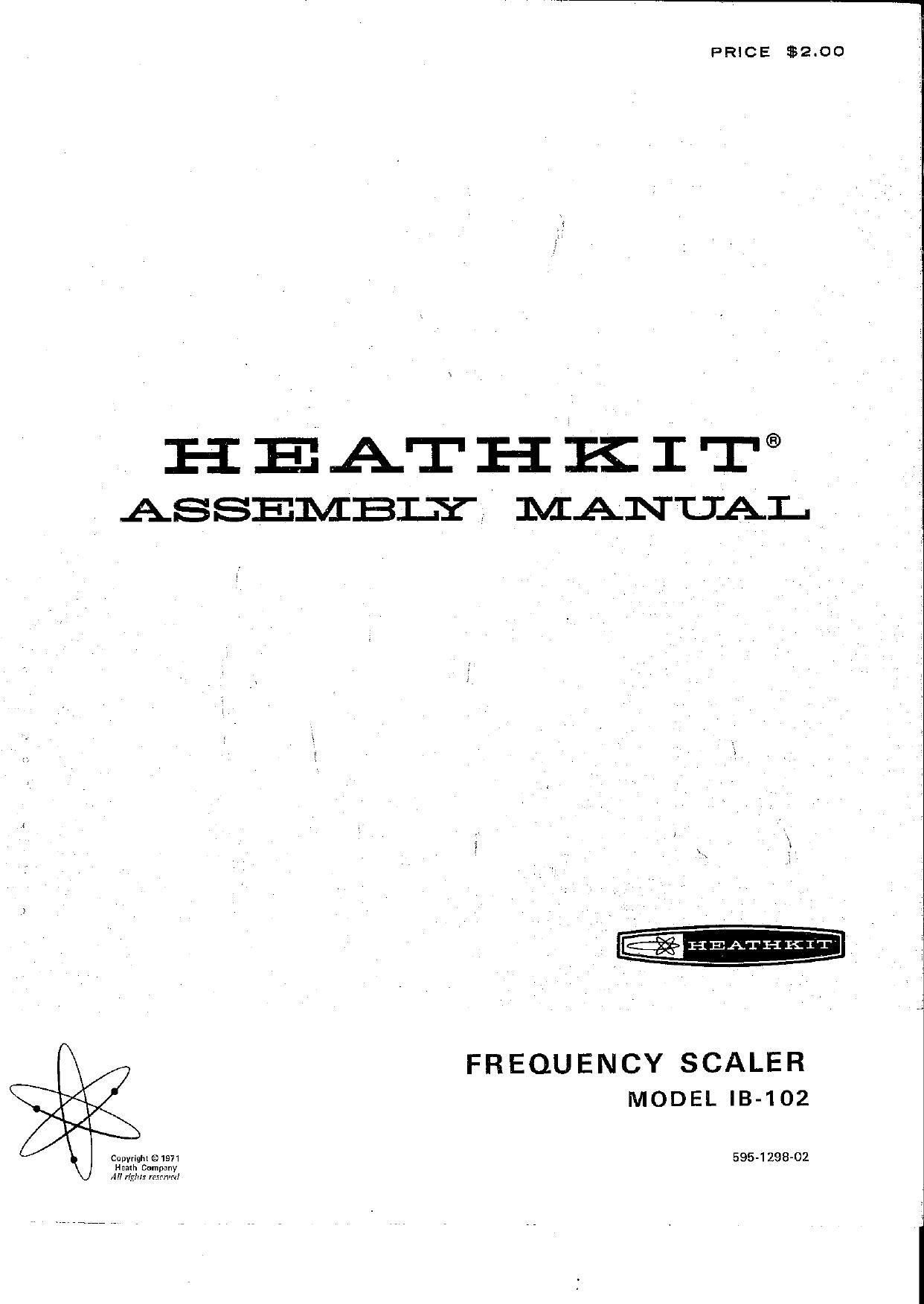 Heathkit IB 102 Manual