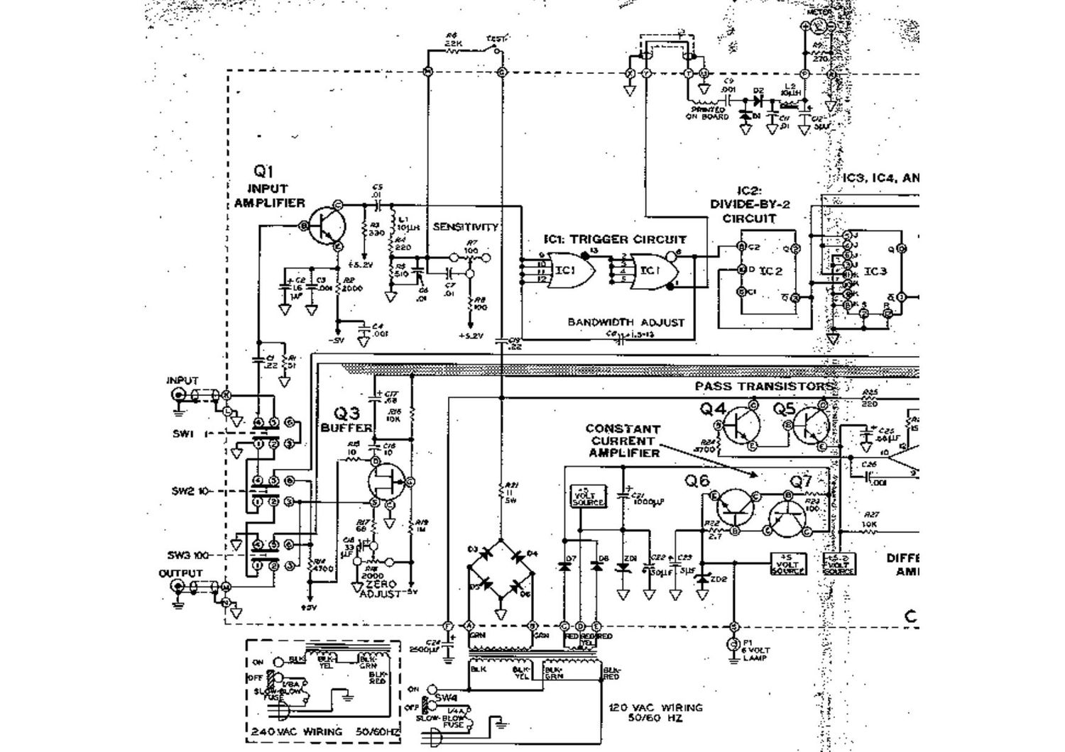 Heathkit IB 102 Schematic