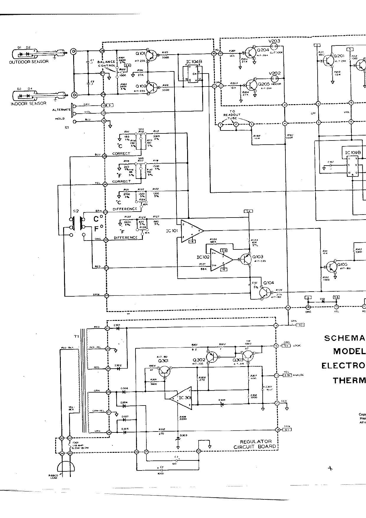 Heathkit ID 1390 Schematic