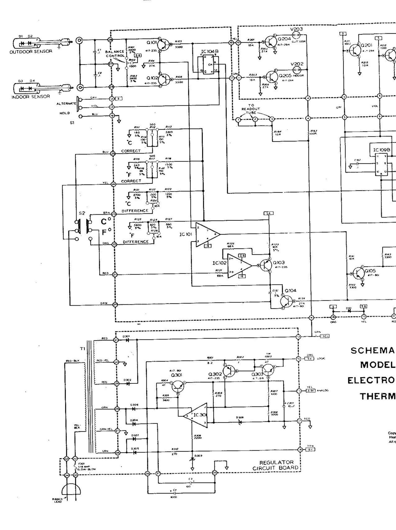 Heathkit ID 1390 Schematic 2