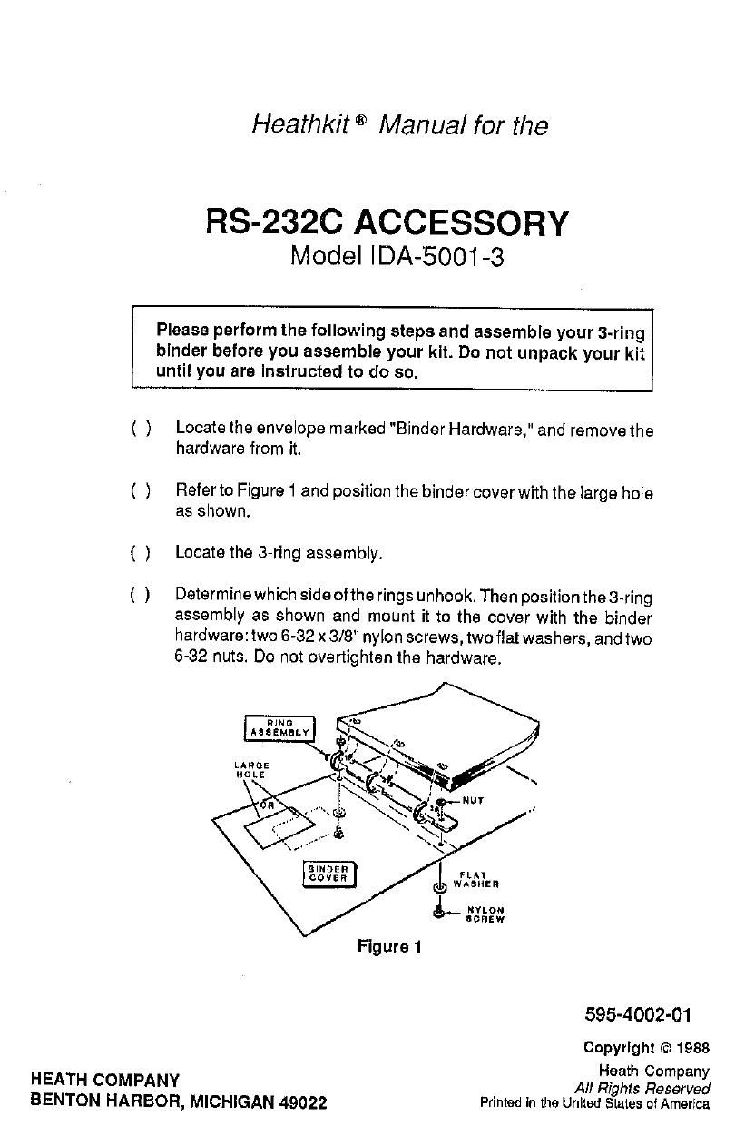 Heathkit ID 5001 3 Manual