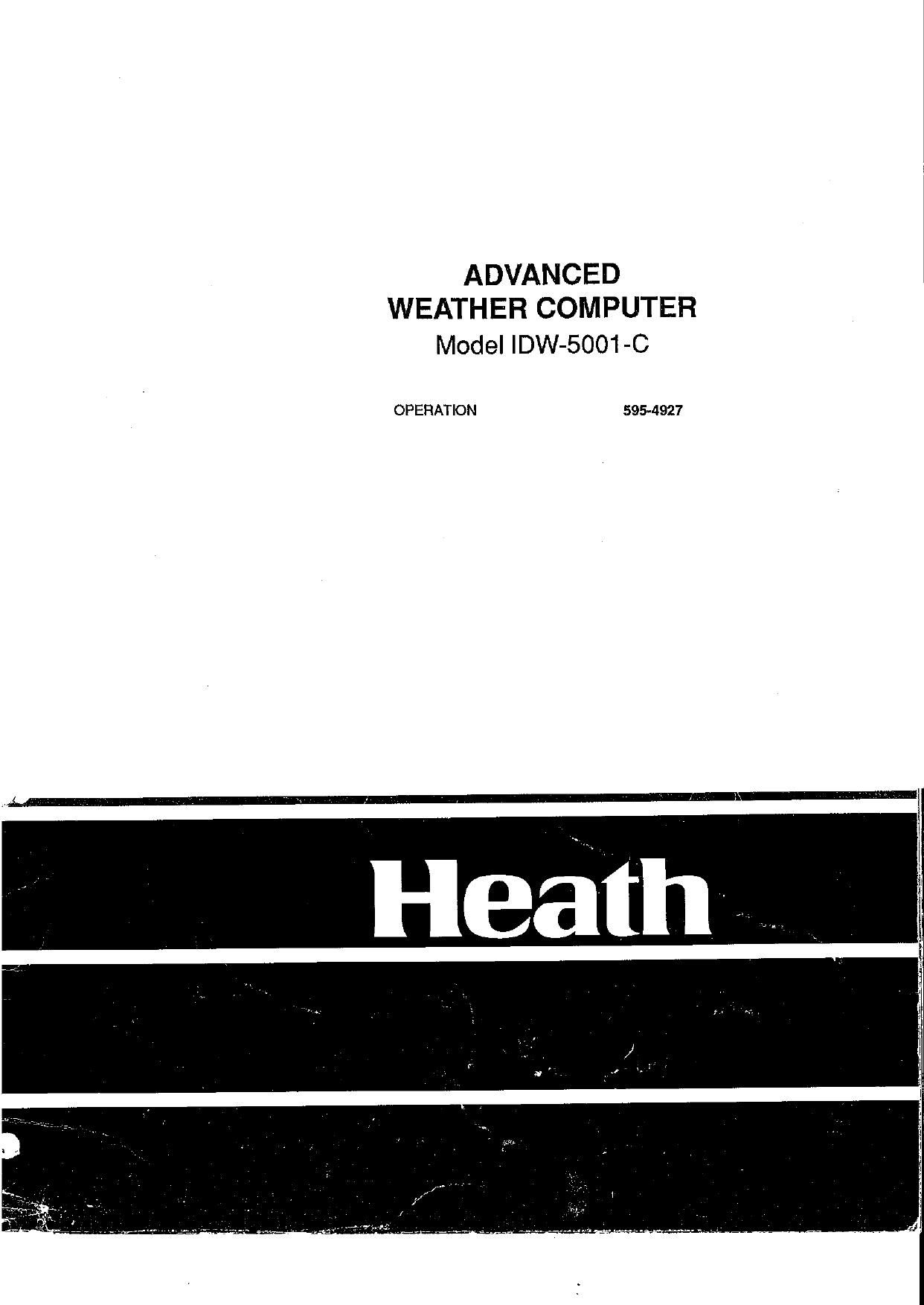 Heathkit ID 5001 C Manual