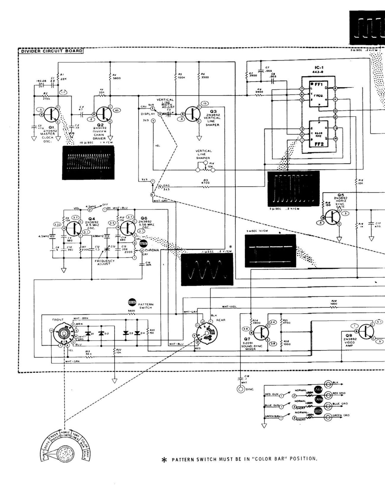 Heathkit IG 28 Schematic