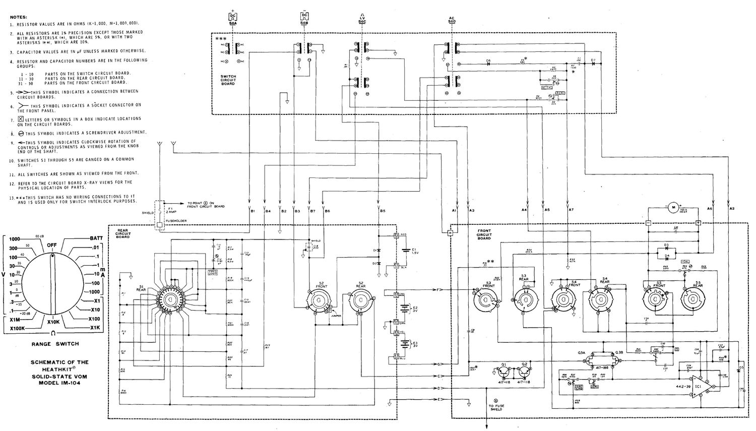 Heathkit IM 104 Schematic 2