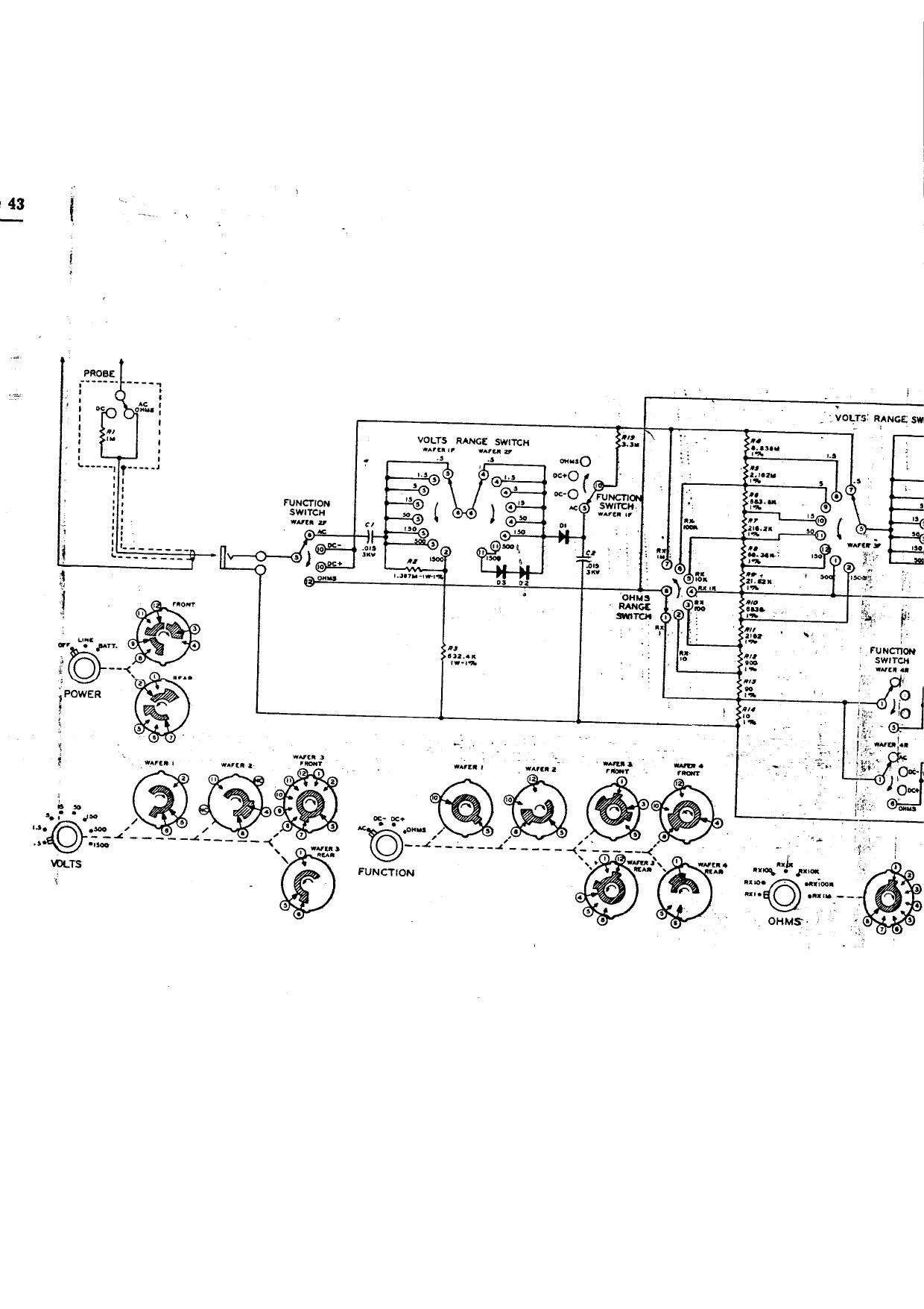 Heathkit IM 16 Schematic