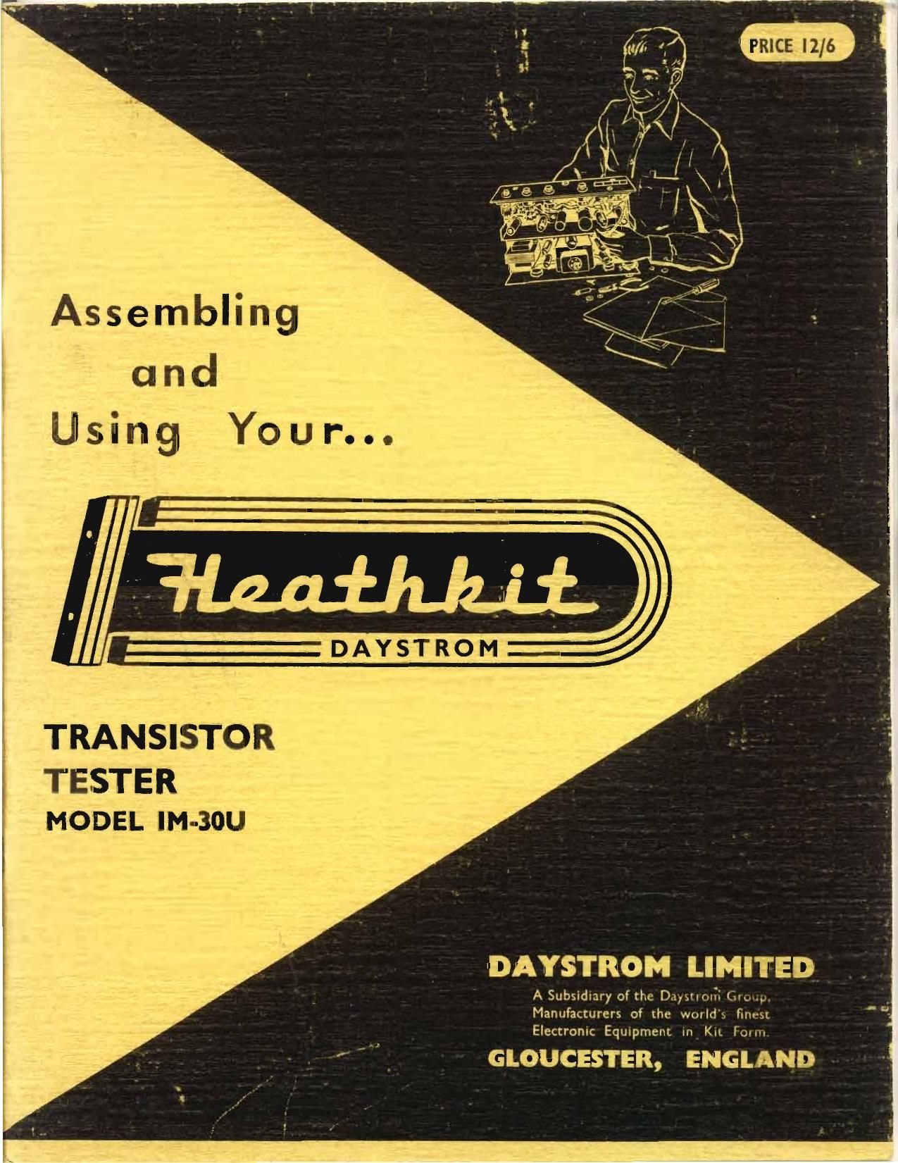 Heathkit IM 30U Manual