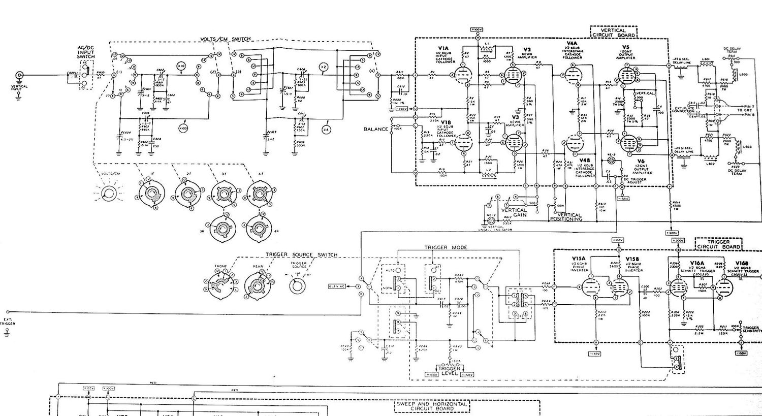 Heathkit IO 14 Schematic