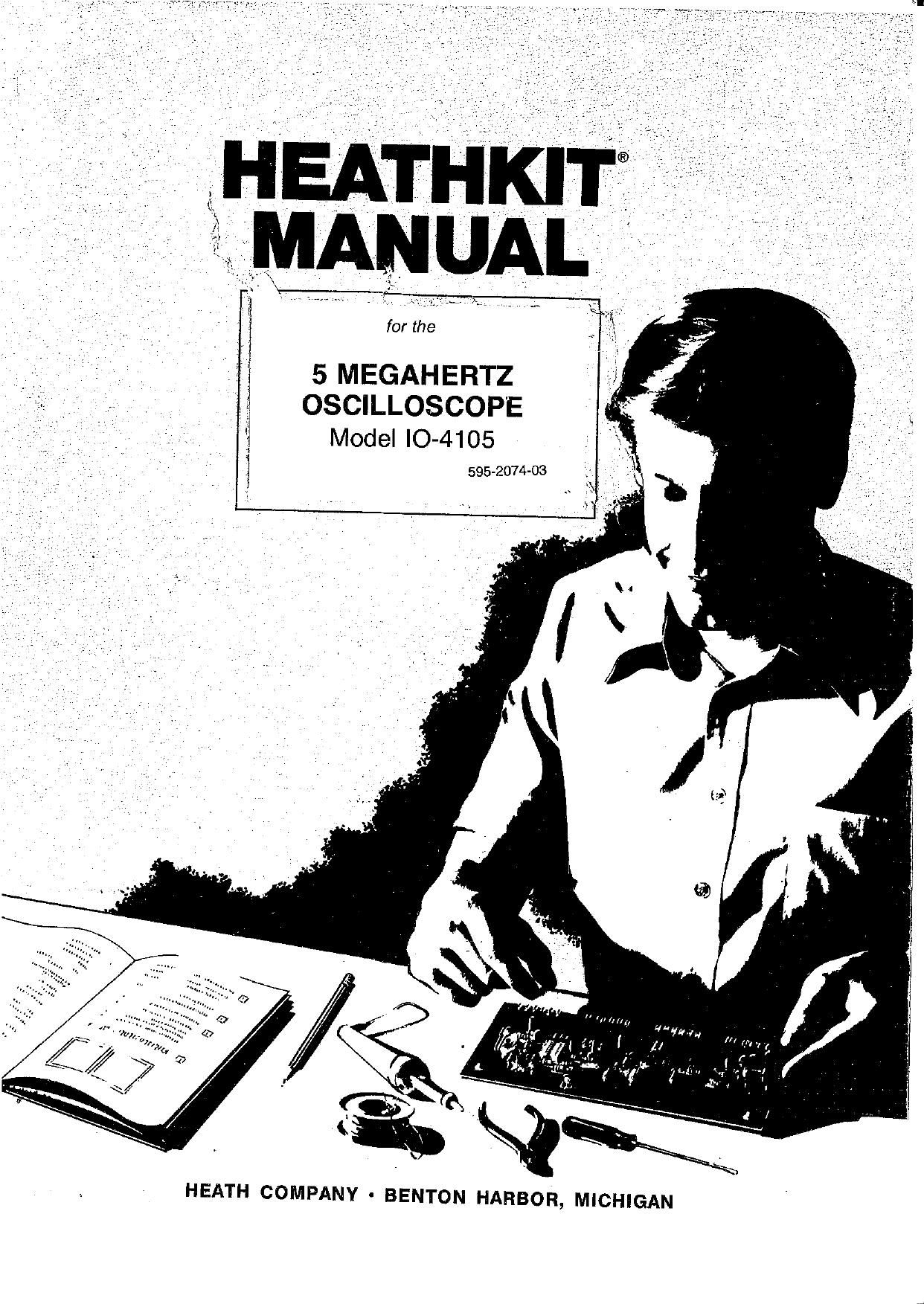 Heathkit IO 4105 Manual