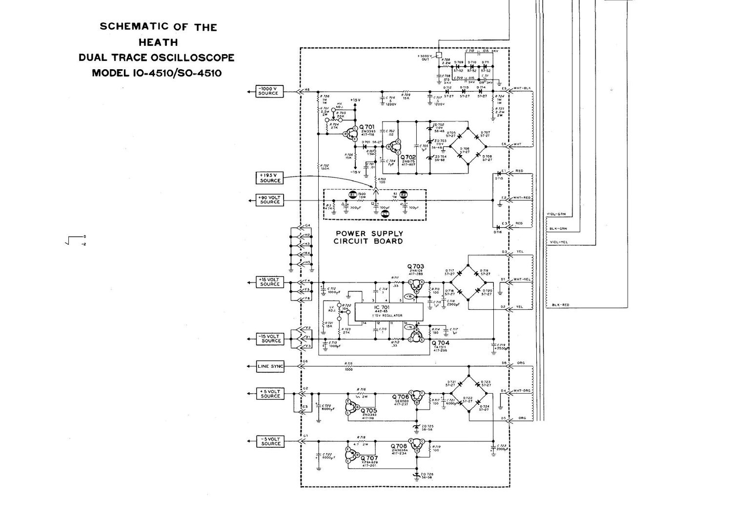 Heathkit IO 4510 Schematic 2