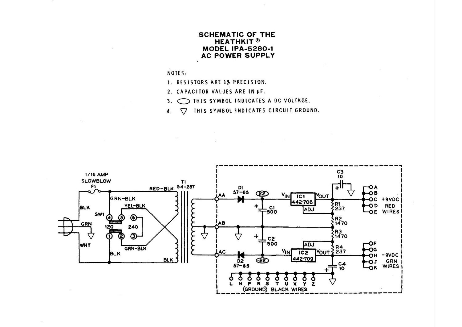 Heathkit IPA 5280 1 Schematic 2