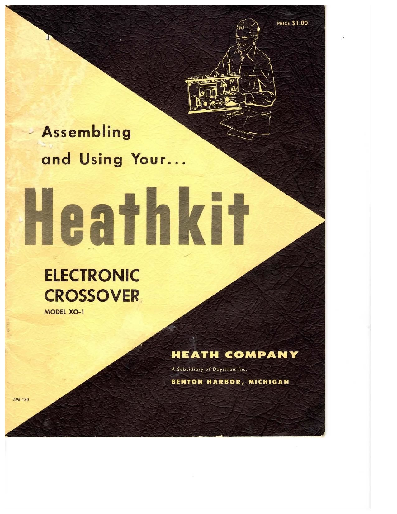 Heathkit XO 1 Notice Montage