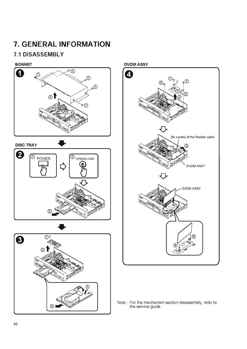 Hitachi DVP 2 E Service Manual