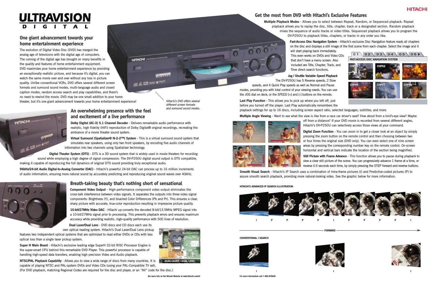 Hitachi DVP 250 Brochure