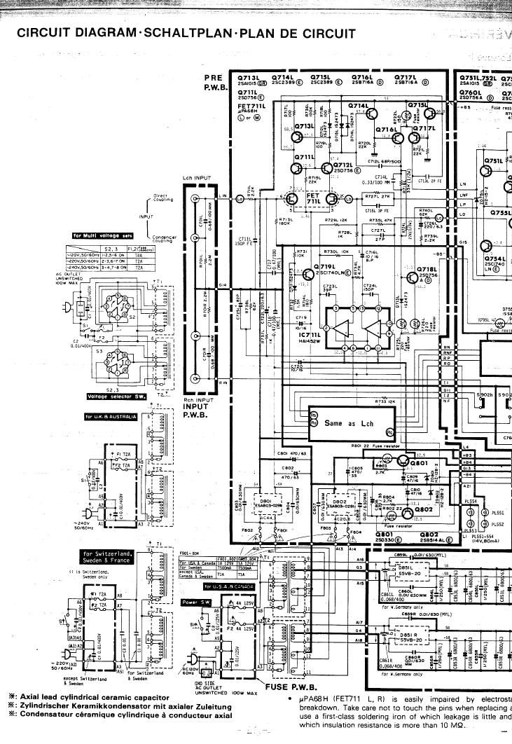 Hitachi HMA 8500 Mk2 Schematic