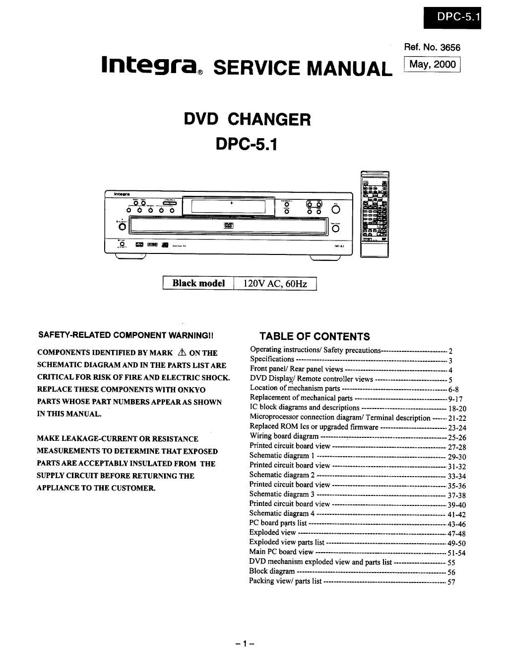 integra dpc 5 1 service manual