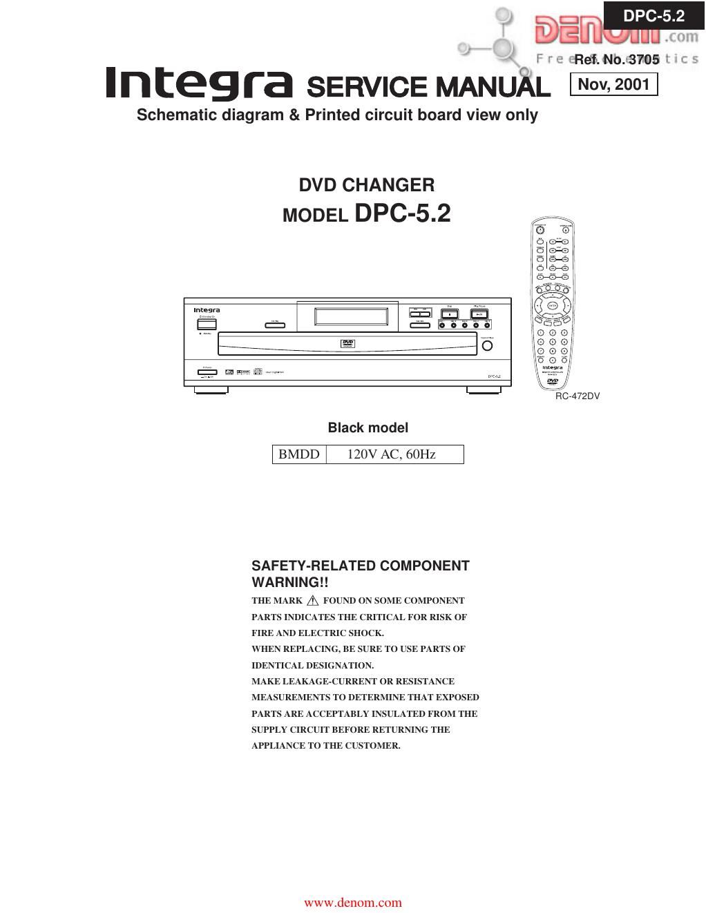 integra dpc 5 2 service manual