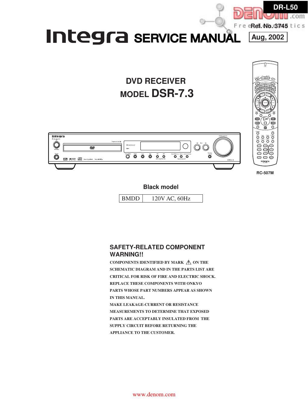 integra dsr 7 3 service manual