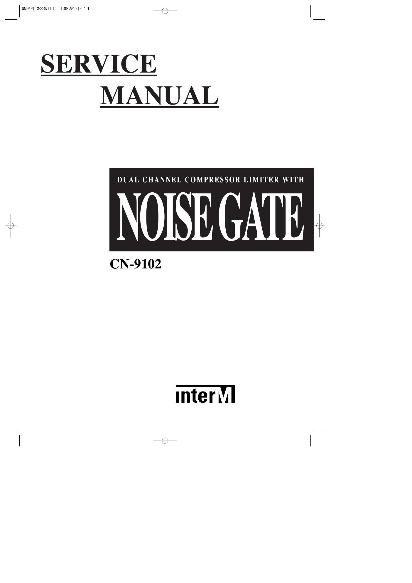 interm cn 9102 noise gate