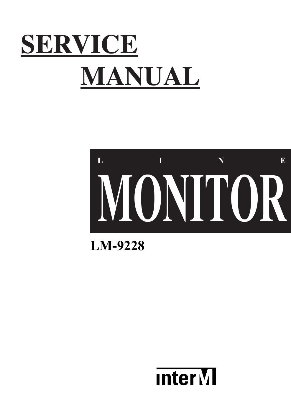 interm lm 9228 line monitor