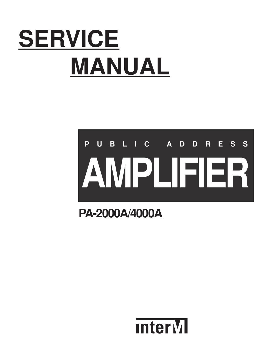 interm pa 2000a 4000a amp