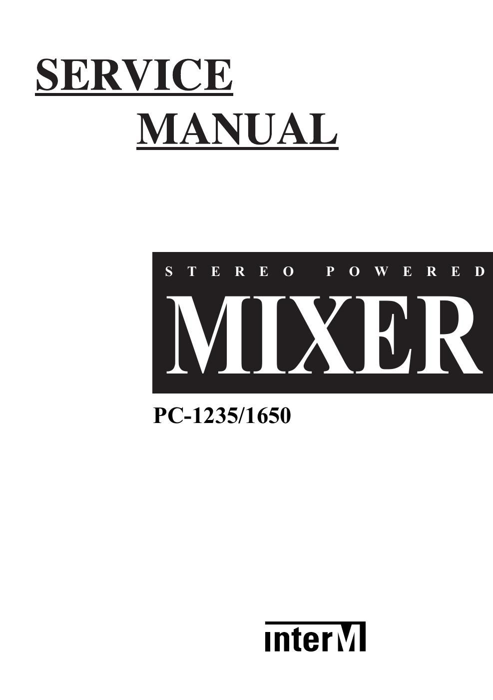 interm pc 1235 1650 mixer