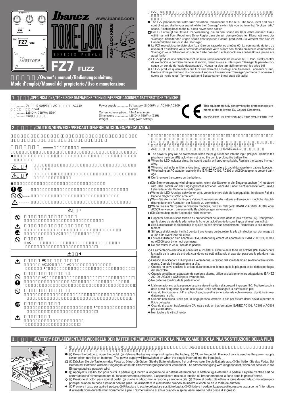 ibanez tonelok fz7