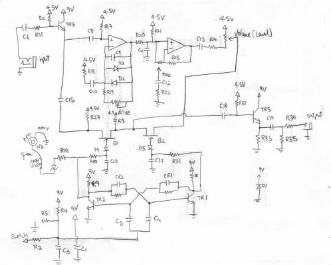 ibanez ts5 tubescreamer schematic