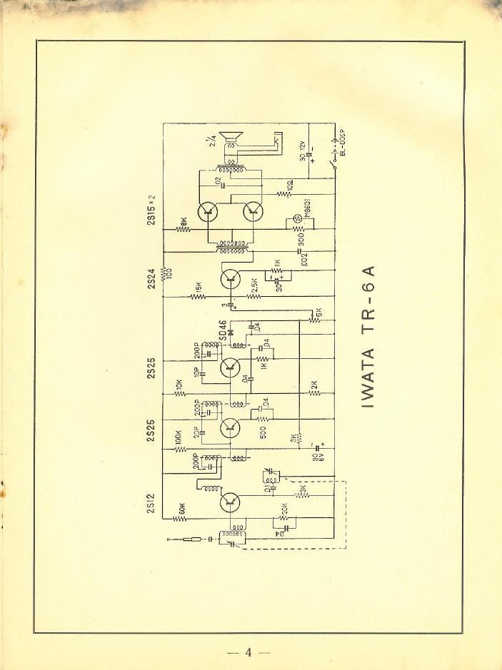 iwata radio tr 6a