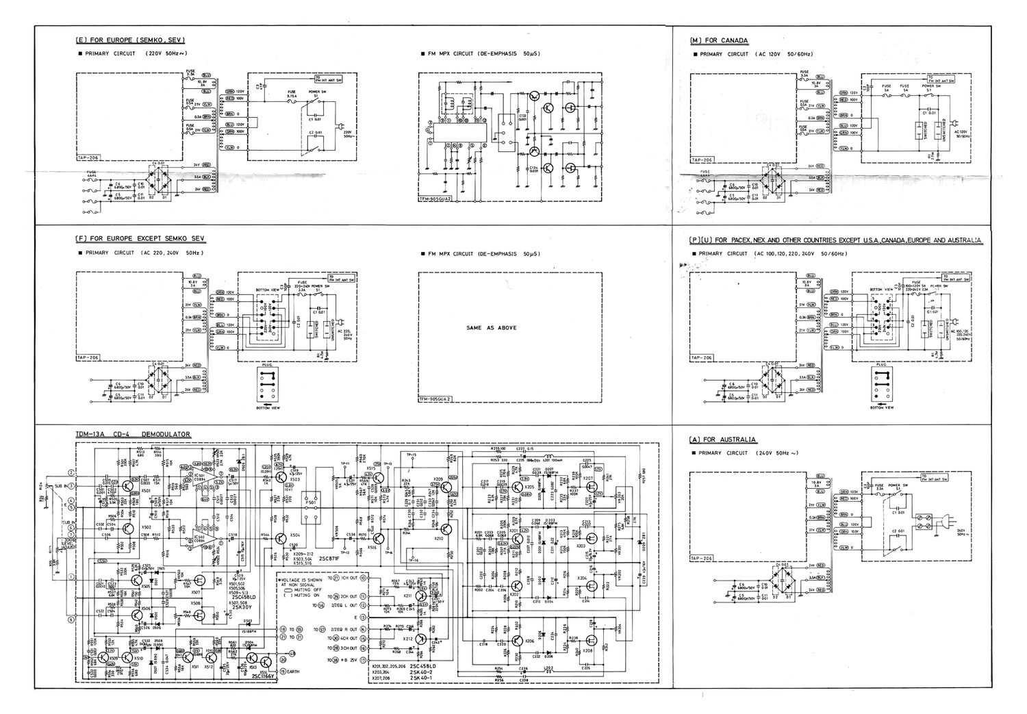 Jvc 4 VR 5456 X Schematic