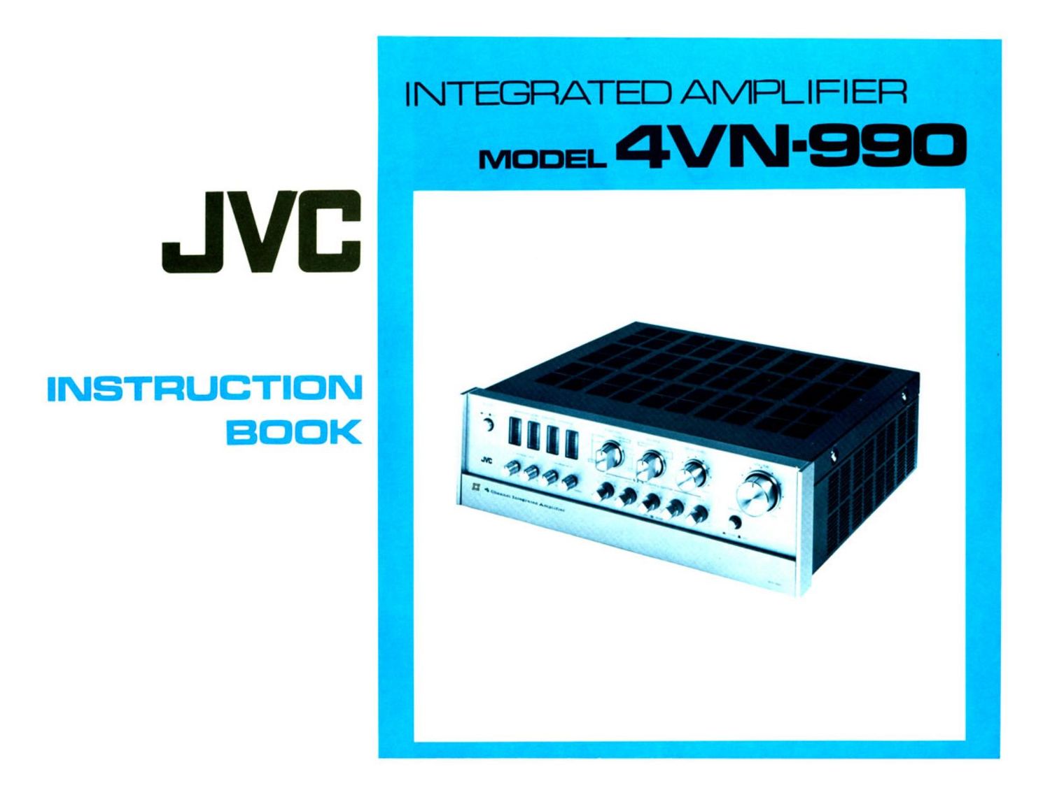 Jvc 4VN 990 Owners Manual