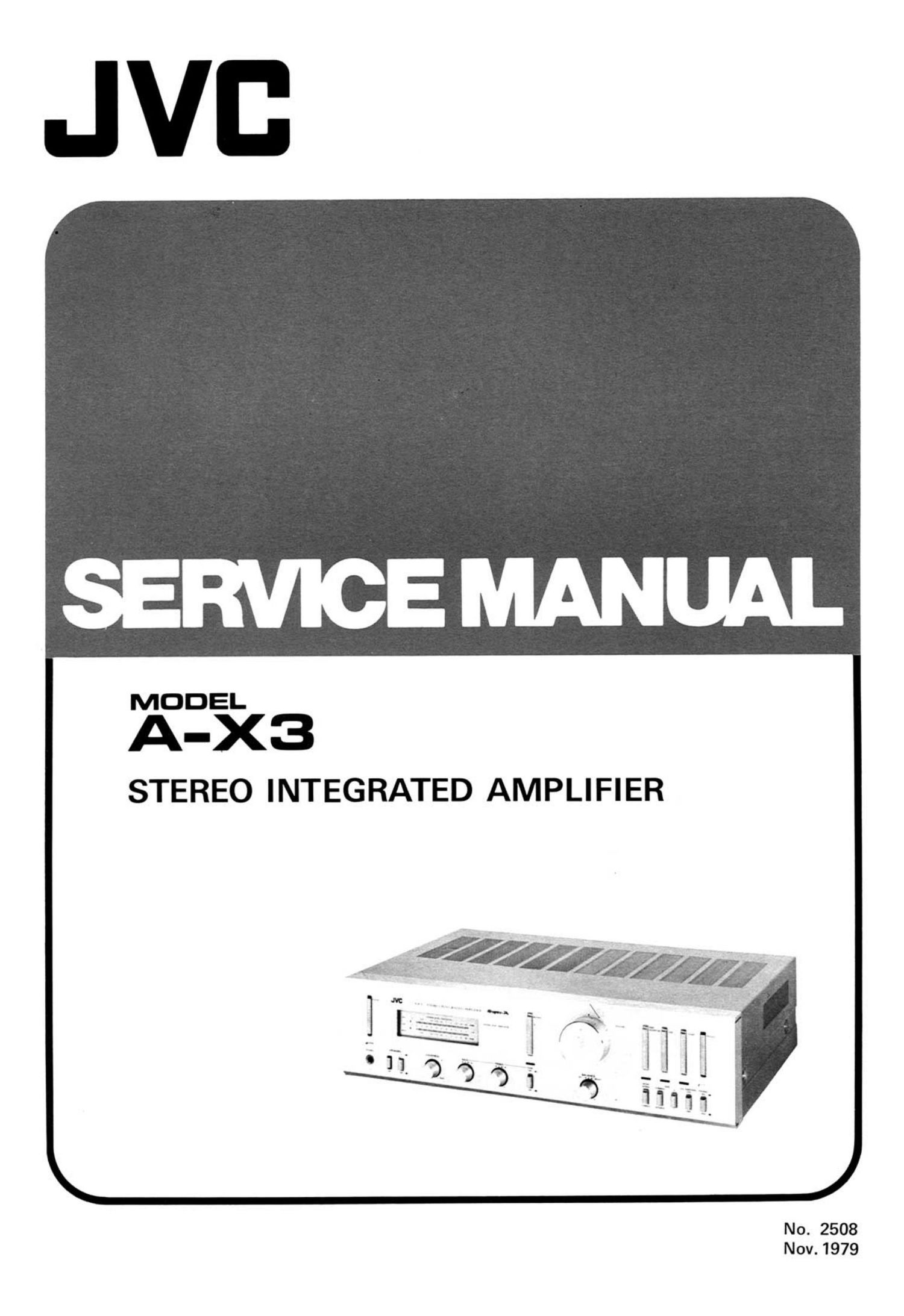 Jvc A X3 Service Manual
