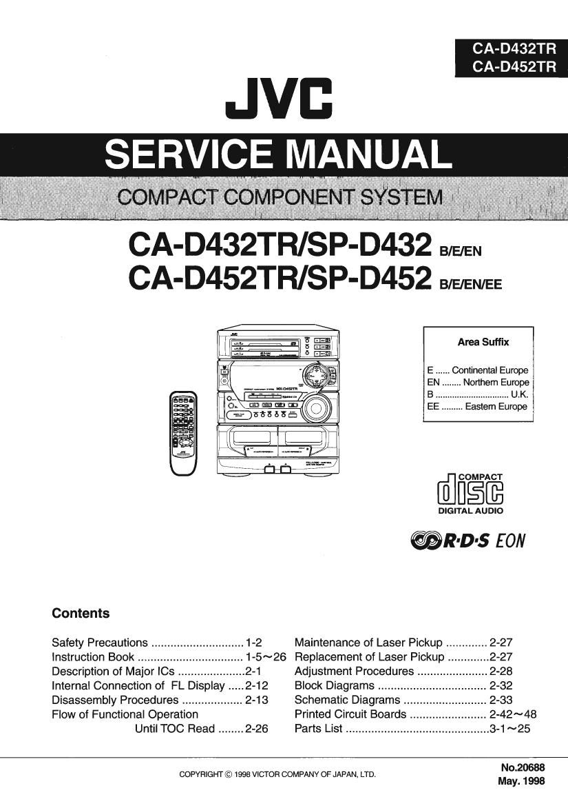 Jvc CAD 432 TR Service Manual