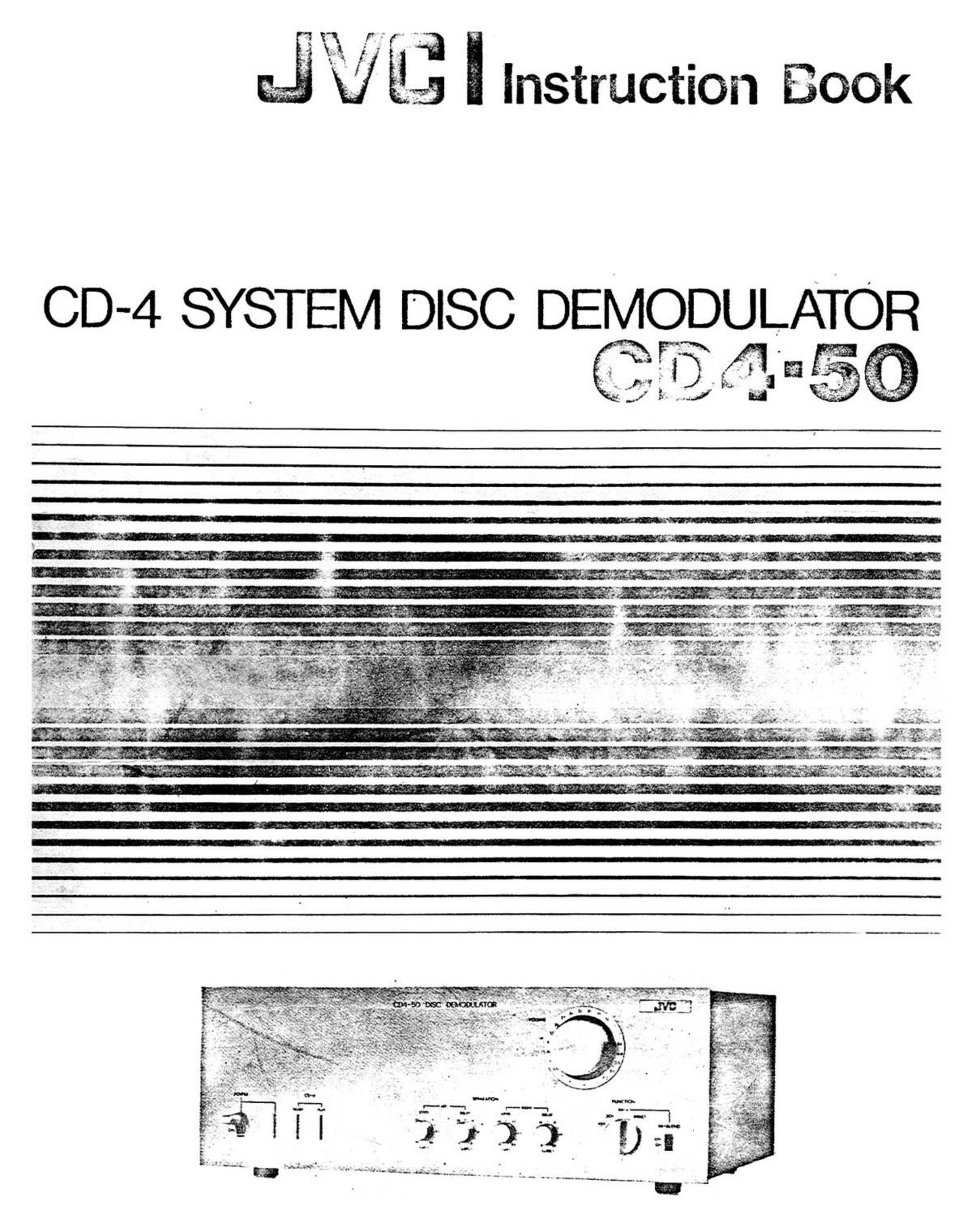 Jvc CD 4 50 Owners Manual