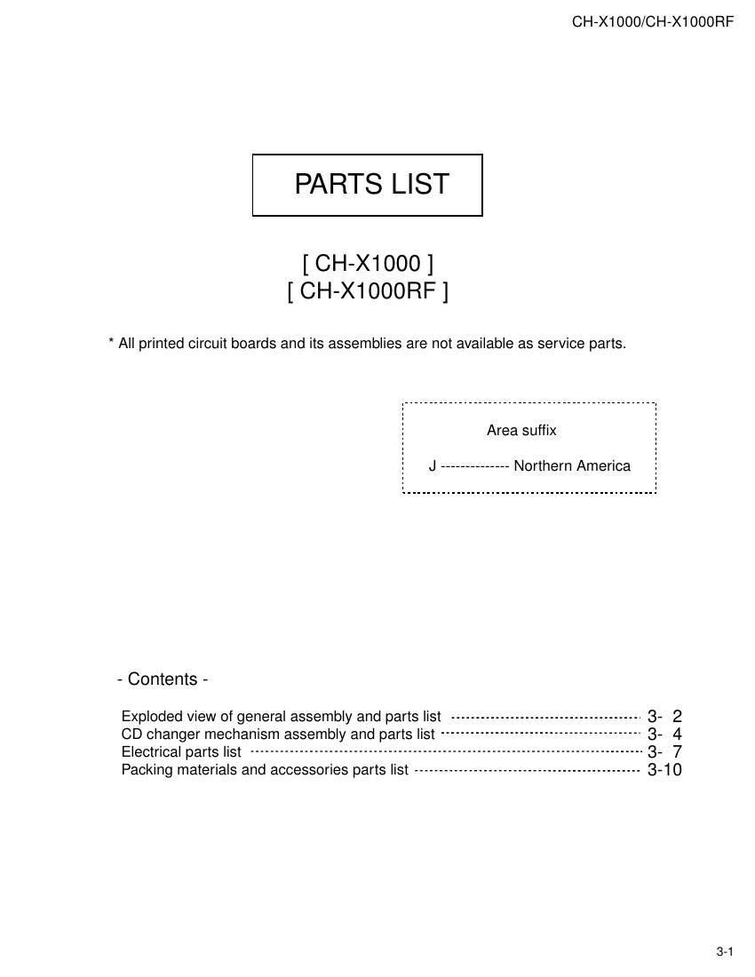 Jvc CHX 1000 RF Service Manual 2