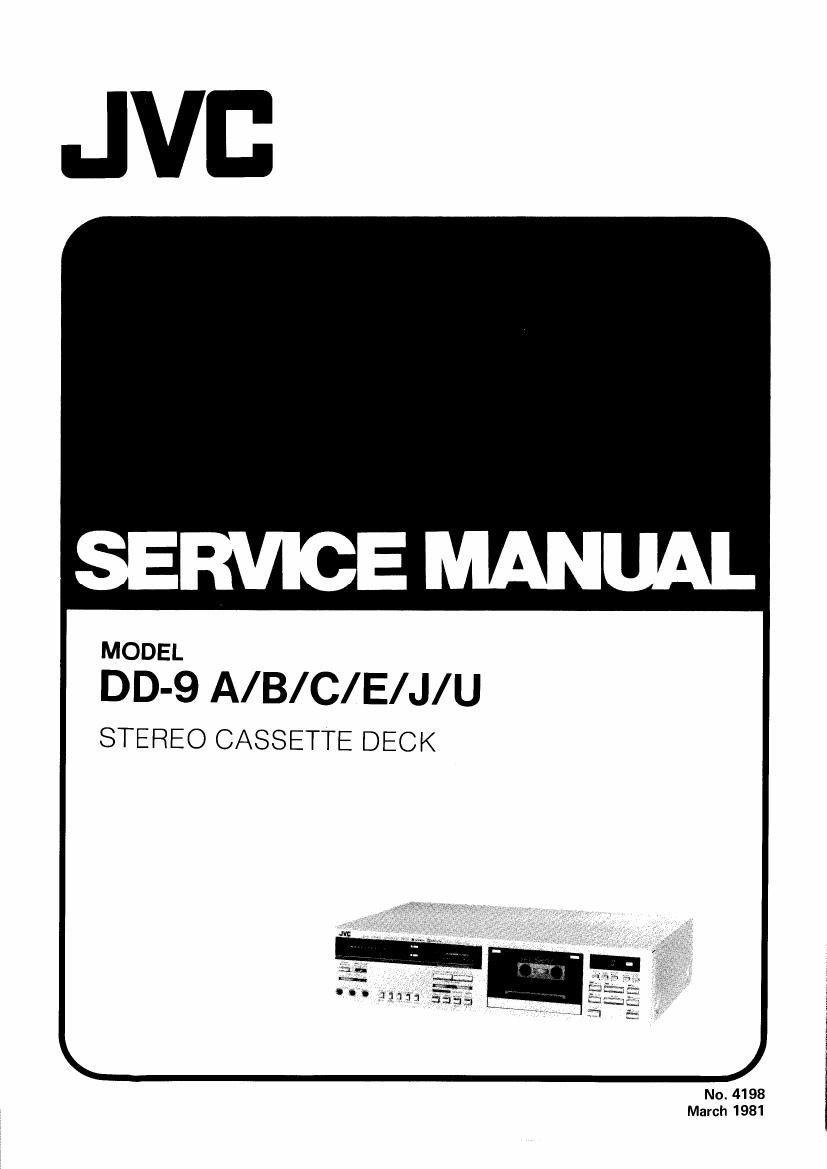 Jvc DD 9 Service Manual