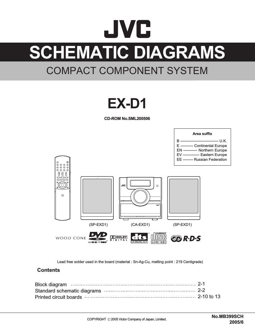 Jvc EXD 1 Schematic