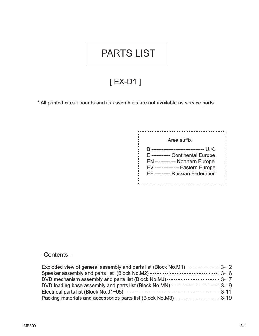 Jvc EXD 1 Service Manual 2