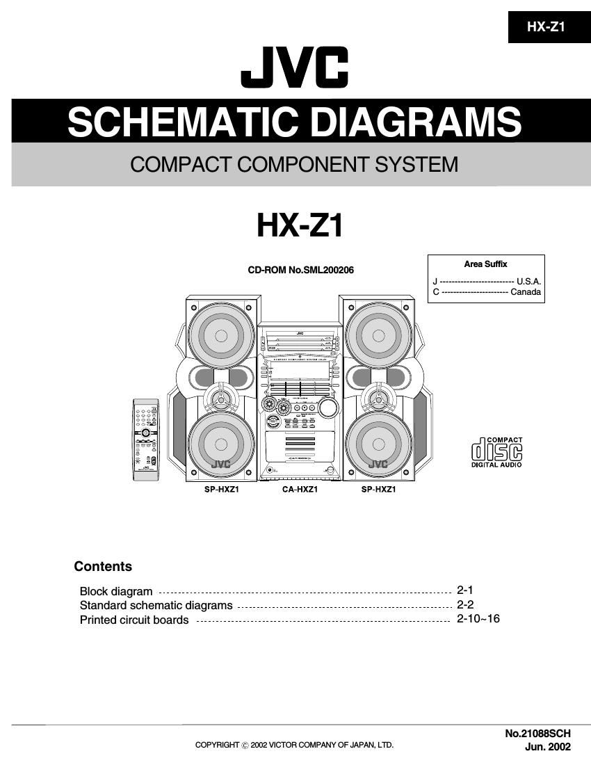 Jvc HXZ 1 Schematic