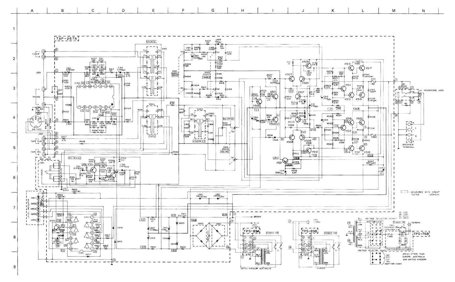 Jvc JA S10 Schematic