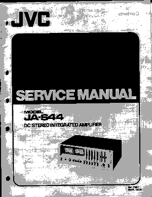 ja s44 service manual