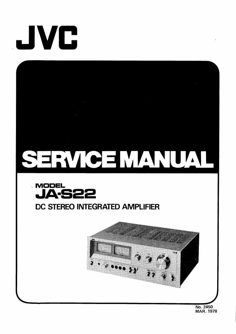 Jvc JAS 22 Service Manual