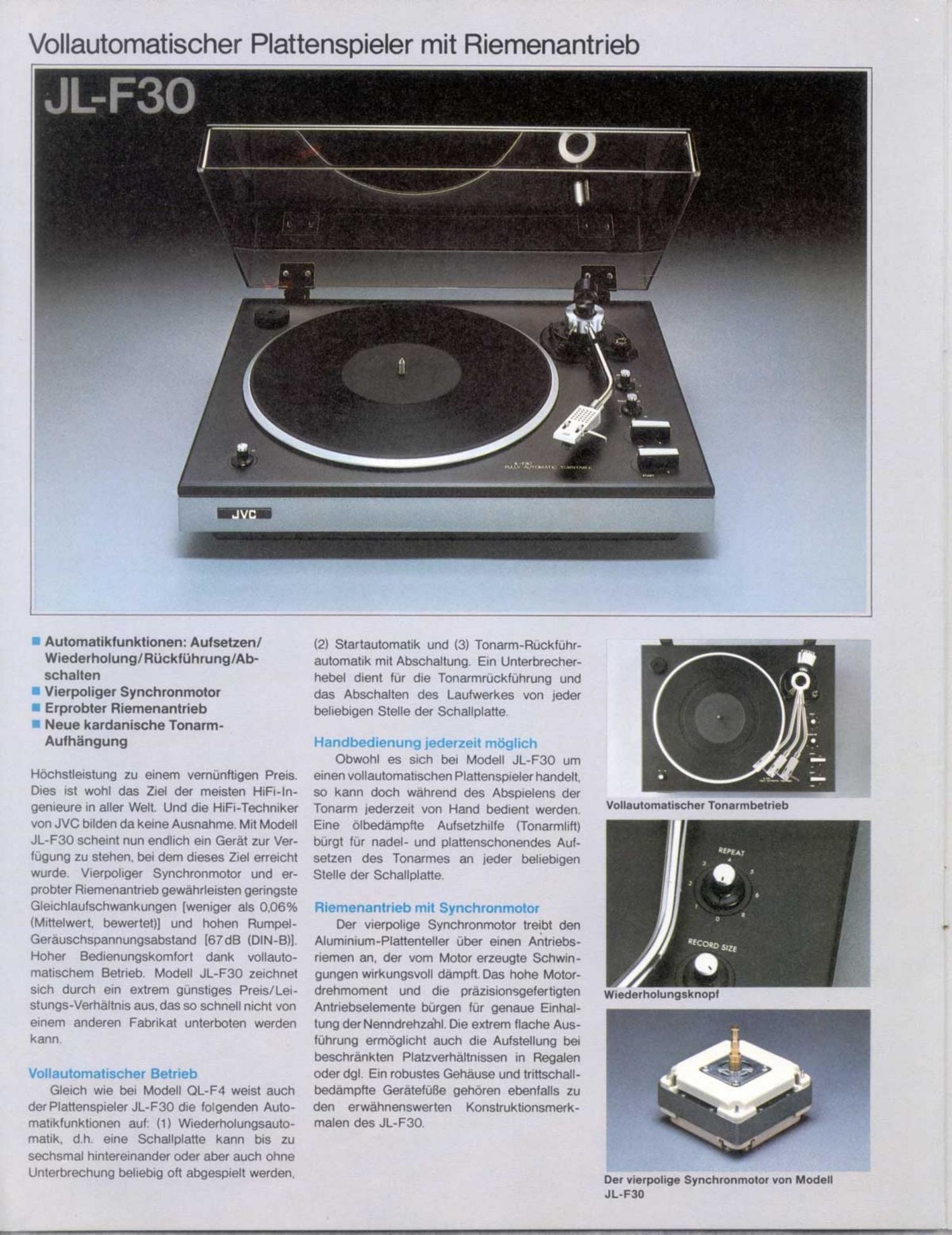 Jvc JLF 30 Brochure