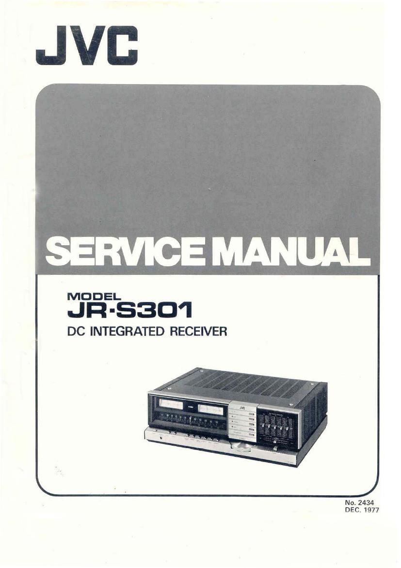 Jvc JR S301 Service Manual