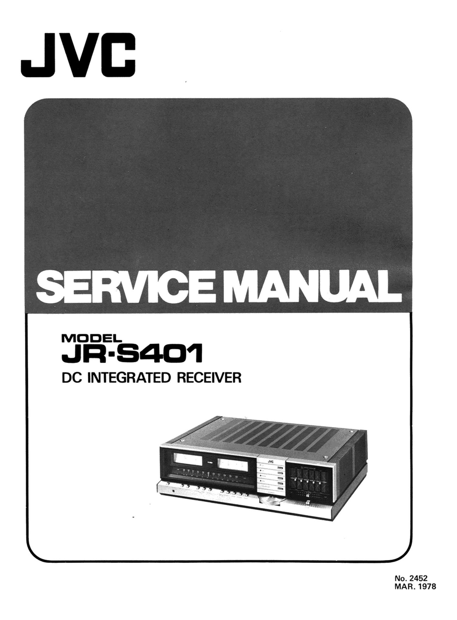 Jvc JR S401 Service Manual