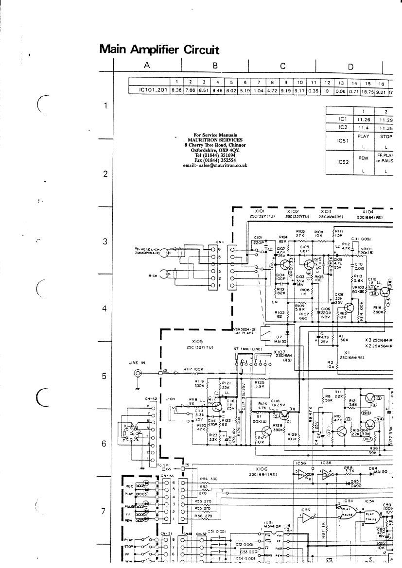 Jvc KD A7 Schematic