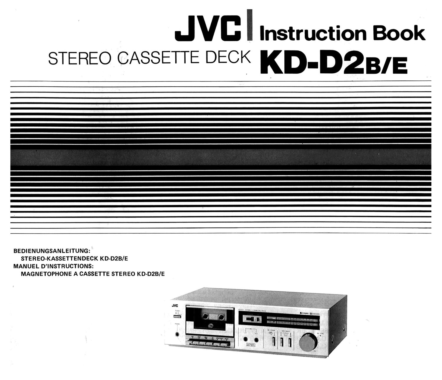Jvc KD D2 Owners Manual