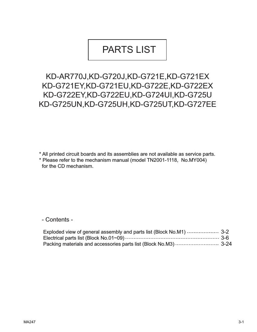 Jvc KDAR 770 J Service Manual 2