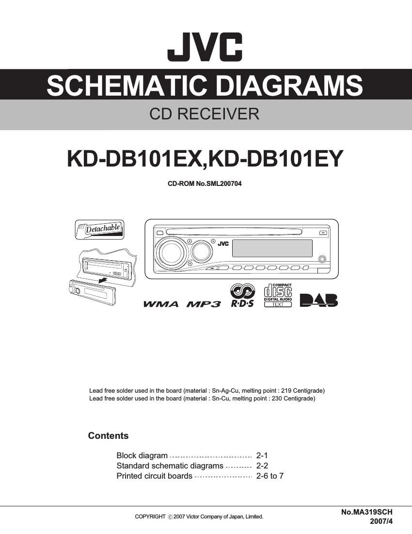 Jvc KDDB 101 EX Schematic