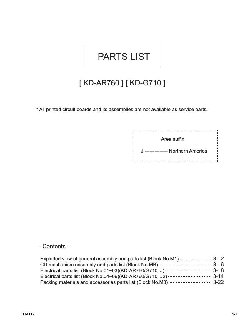 Jvc KDG 710 Service Manual 2