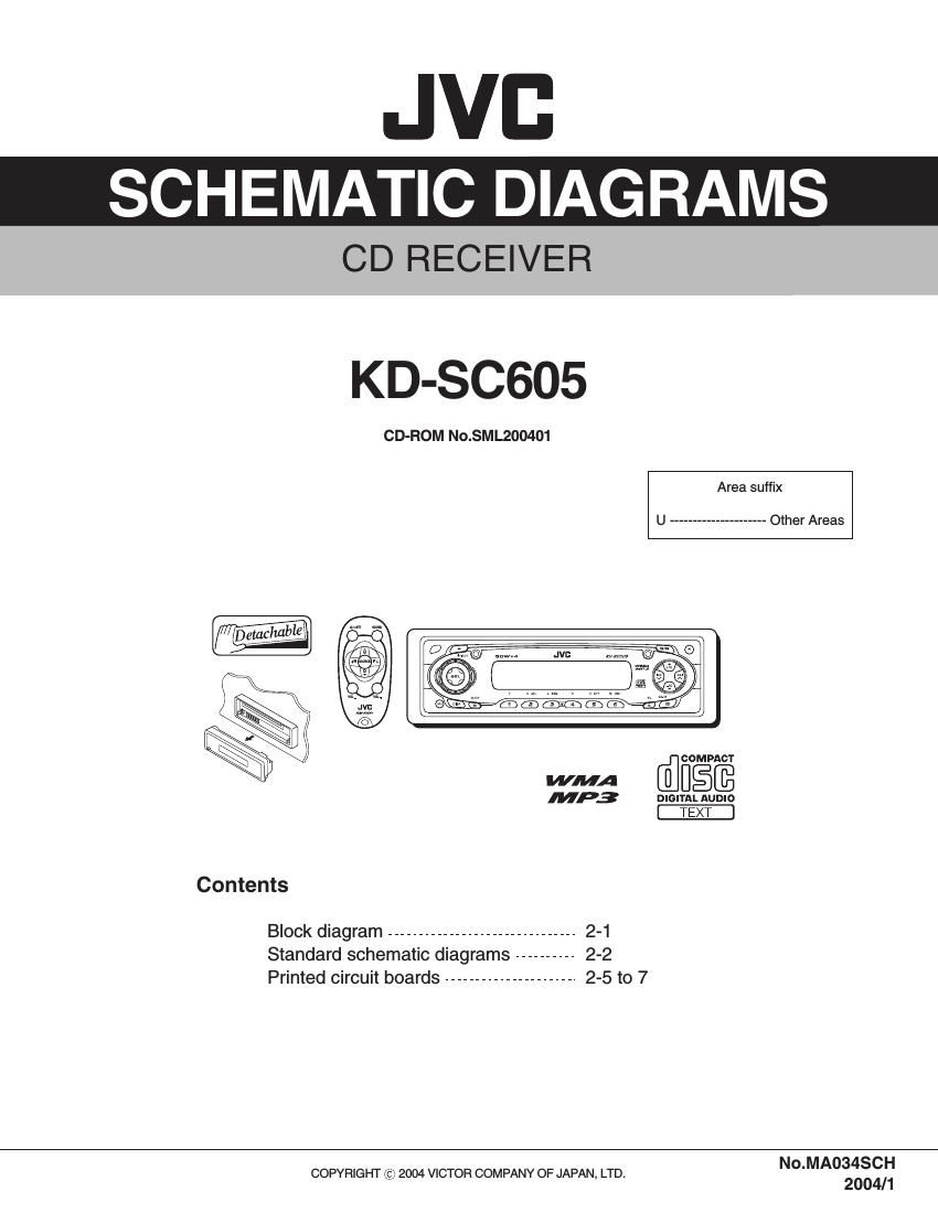 Jvc KDSC 605 Service Manual